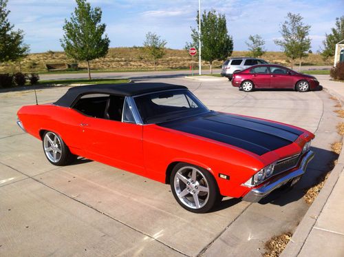 1968 pro touring chevelle convertible