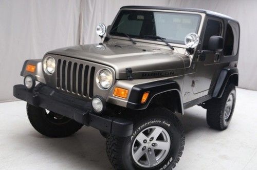 2004 jeep wrangler rubicon 4wd hard top and soft top