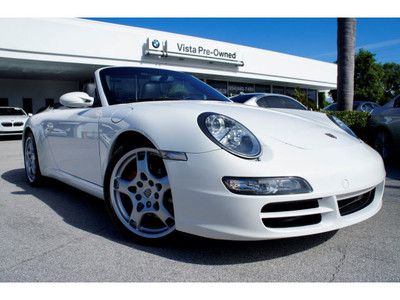 Carrera s cab tiptronic bose nav sport chrono new tires power seat package