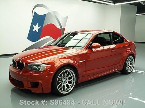 2011 bmw m1 twin-turbo 6-spd leather nav 19" wheels 31k texas direct auto