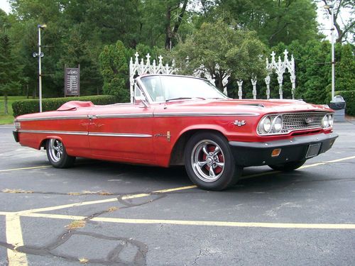 Barn fresh 63 galaxie xl 500 convertible hot rod