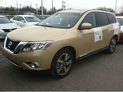 2013 nissan pathfinder platinum premium suv 3.5l 2wd dvd nav