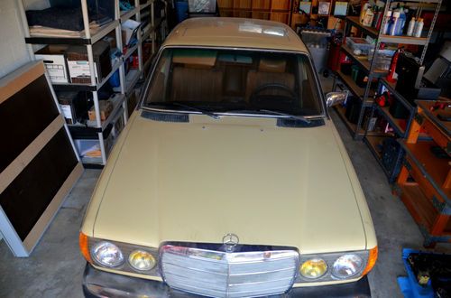 79 mercedes 240d, project, 65k original miles, socal car, 1 owner 32 years
