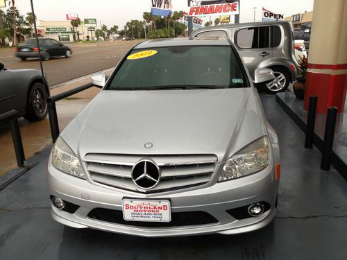 2009 mercedes-benz c300 base sedan 4-door 3.0l