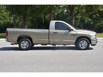 2007 dodge ram 2500 regular cab cummins diesel 6.7l clean carfax one owner  rare