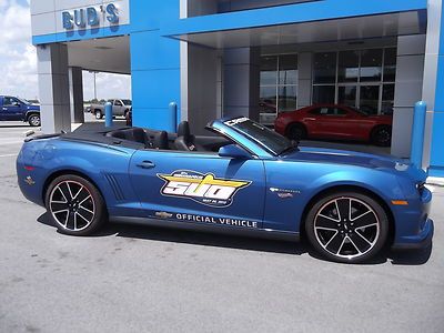 2013 camaro 2ss hot wheels convertible indy 500 festival official track car #40