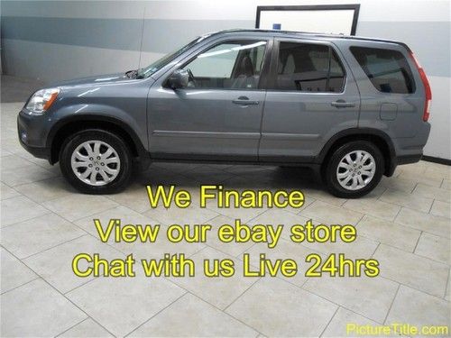 05 crv ex 4x4 leather heated seats sunroof finance texas