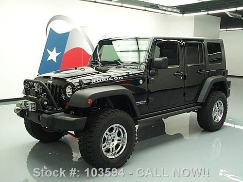 2010 jeep wrangler unltd rubicon 4x4 4dr hardtop 40k mi texas direct auto