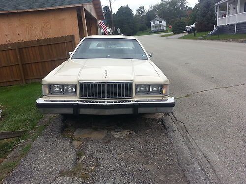 1984 mercury grand marquis  no reserve