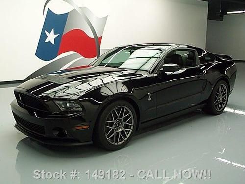 2011 ford mustang gt 500 svt cobra 6-speed nav only 2k texas direct auto