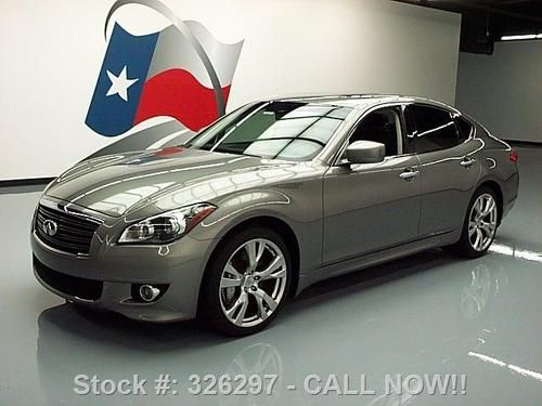 2011 infiniti m37 sport prem sunroof nav 20" wheels 26k texas direct auto