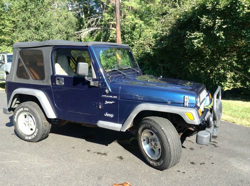 2002 jeep wrangler sport- 155,400 miles