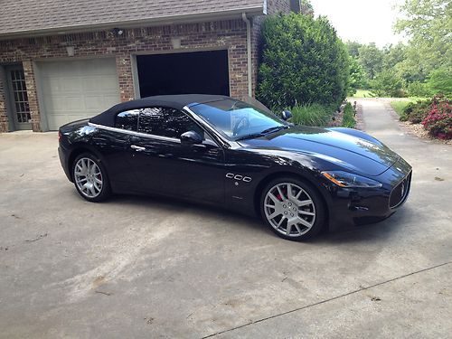 2011 maserati gran turismo gt convertible