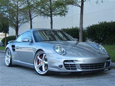 2008 porsche 911 turbo coupe 6sp manual 13k miles