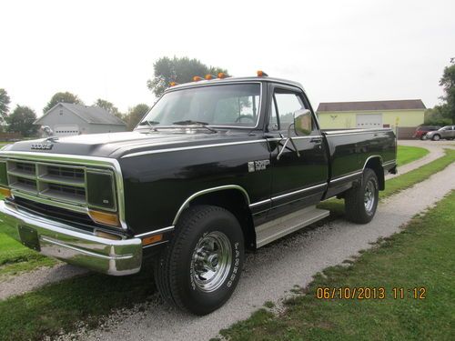 1987 dodge w250 base standard cab pickup 2-door 5.9l