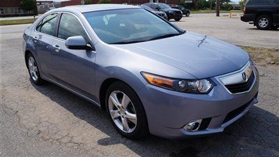 2011 acura tsx full factory warranty till 2015 leather xenon xm radio sunroof