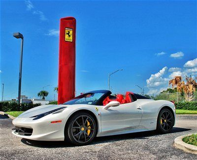 Special paint 458 spider loaded with options!