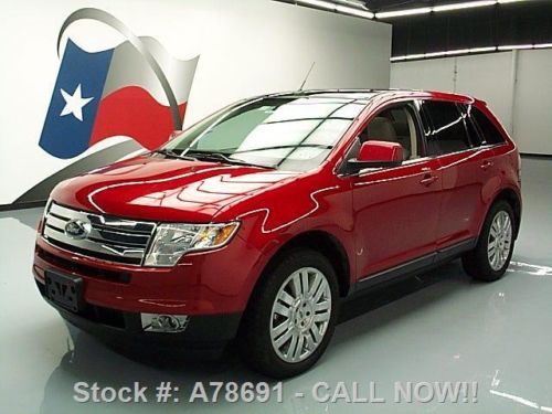 2010 ford edge limited pano sunroof htd leather 19k mi texas direct auto