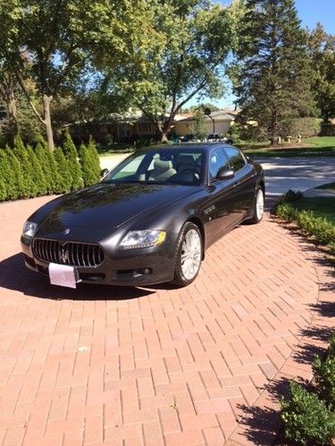 2010 maserati quattroporte s 4dr sdn, 40k miles, warranty incld!  sunroof