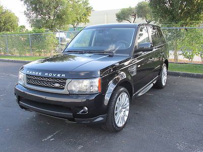 2010 range rover sport 4wd / low miles / one owner / navigation  / sunroof /