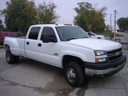 2006 chevrolet silverado 3500 lt turbo diesel duramax 4x4 dually no reserve