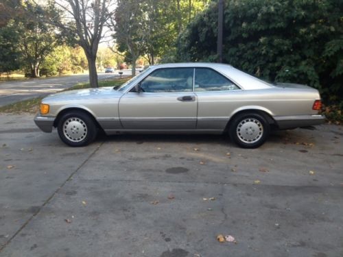 1991 mercedes-benz 560sec base coupe 2-door 5.6l