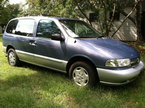 1999 mercury villager - no reserve - clean - 3 day only auction