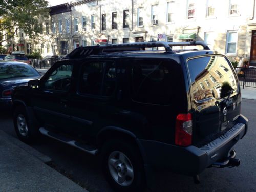 2002 nissan xterra, black