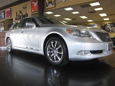 08 lexus ls460 silver black navigation back up camera