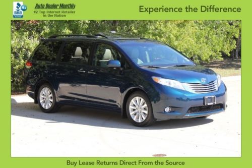 Dvd navigation reverse cam heated leather power liftgate clean carfax we finance