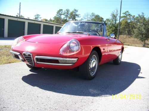 Alfa romeo spider duetta