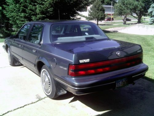 1992 buick century custom sedan 4-door 3.3l