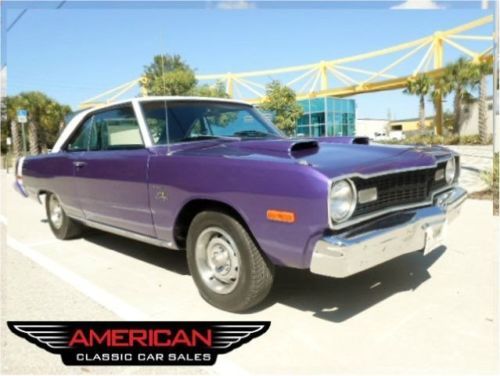 1974 dodge dart swinger 408 plum crazy super straight show quality crazy fast fl