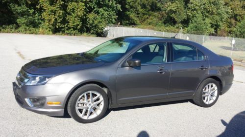 2010 ford fusion sel sedan 4-door 2.5l