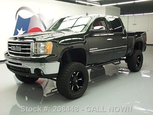 2013 gmc sierra 1500 crew lifted rawlings 20&#034; wheels 8k texas direct auto