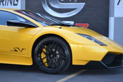 2010 lamborghini murcielago lp670-4 sv #60 of 350 rare &#034;worldwide shipping&#034;