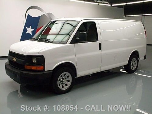 2012 chevy express cargo van 4.3l v6 only 24k miles texas direct auto
