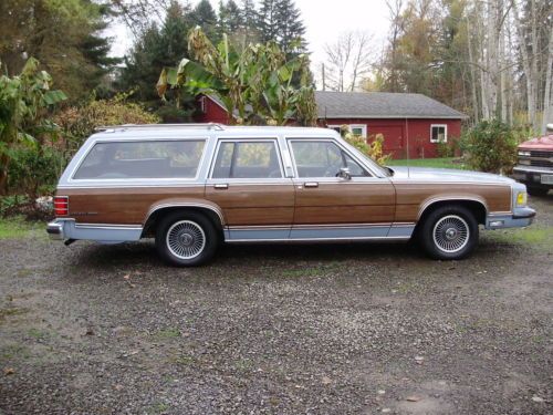 1988 Mercury Grand Marquis Colony Park LS Wagon,1 Owner Grandpa,Rust Free.99k., image 2