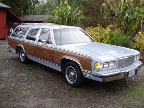 1988 Mercury Grand Marquis Colony Park LS Wagon,1 Owner Grandpa,Rust Free.99k., image 4