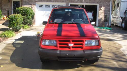 1998 chevrolet tracker base sport utility 2-door 1.6l &#034; no reserve &#034;