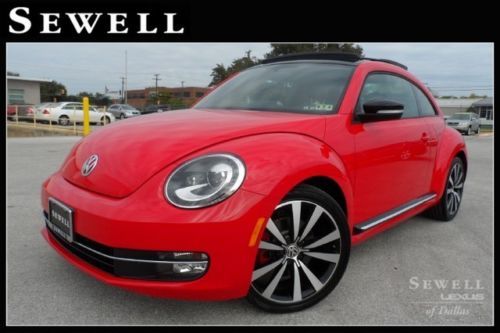 2013 beetle turbo navigation fender audio heated seats only 4k miles! clean!