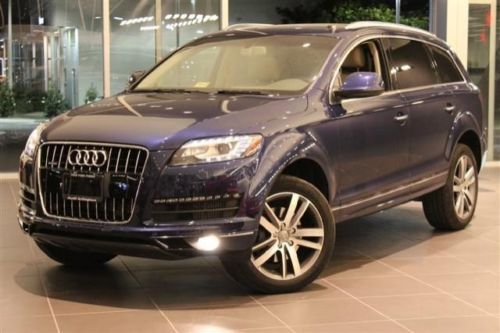 2013 audi q7 tdi audi side assist cold weather pkge premium plus navigation 20&#034;