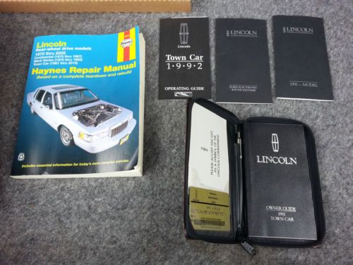 1992 Lincoln Town Car LOW MILES EXCELLENT CONDITION, US $3,500.00, image 5