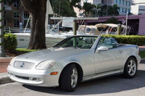 2003 mercedes benz slk320, 47k miles, mint condition,hardtop convertible,fl car