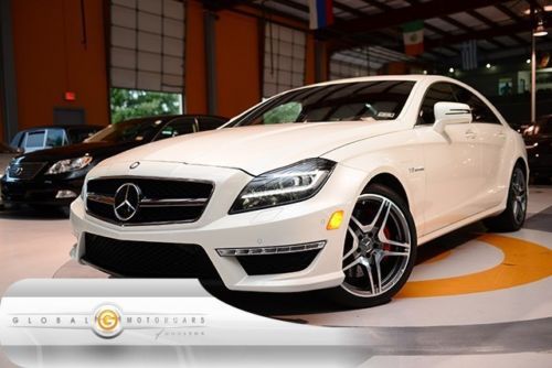 12 mercedes cls63 7k 1-own amg performance-pkg premium-1 drive-assist lane-track