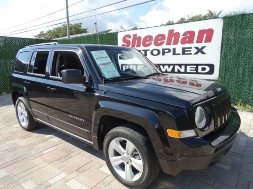 2012 jeep patriot latitude fla driven 1 owner 5 pass clean carfax! automatic 4-d