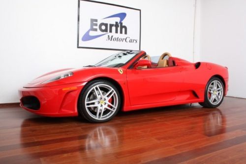 2005 ferrari f430 spyder, f1, 6k miles, carbon fiber, loaded, huge msrp