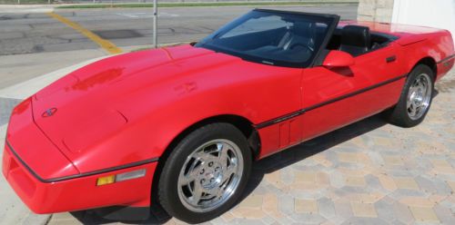 1990 Corvette Covertible, image 2