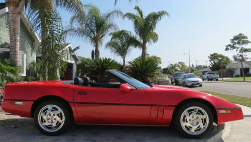 1990 Corvette Covertible, image 3