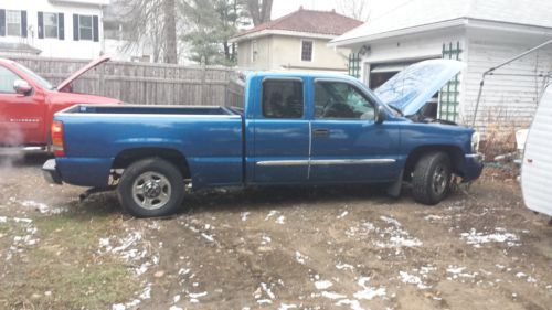 2003 gmc serria 2wd extended cab sle
